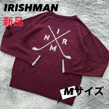 새상품 아이리쉬 니트 스웨터 크루넥 M 사이즈