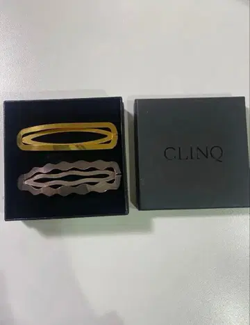 CLINQ 머리핀, 헤어 클립 [ 2개 세트 판매 ]