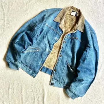 Wrangler 랭글러 80's 데님 자켓 보아 안감