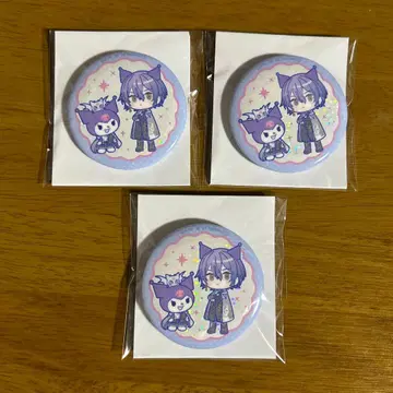 코야나기 로우 산리오 콜라보 캔뱃지