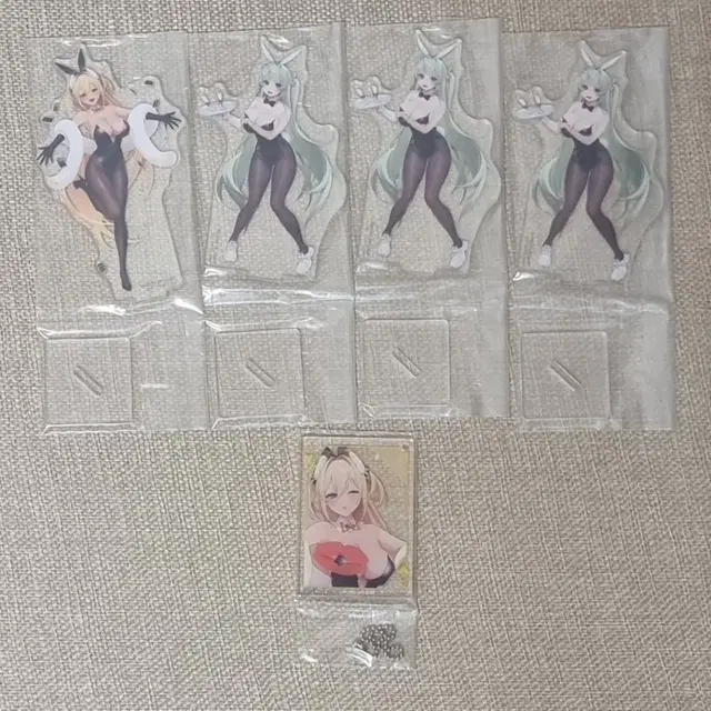 니케 제일복권 G상 아크릴스탠드, J상 아크릴 키링