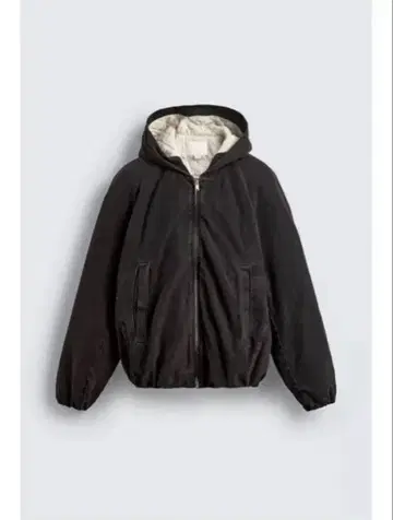 ZARA 25AW 후드 부착 퀼팅 데님 자켓