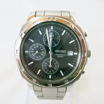 작동 양호 SEIKO 남성용 손목시계 / 크로노그래프 7T92-0CA0
