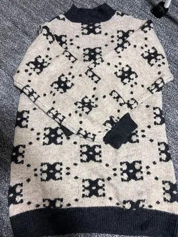 CHICO 니트 원피스 긴팔