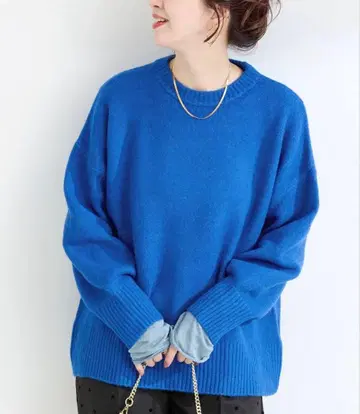 2025년 B.C STOCK FOXMIX 크루넥 니트 오버