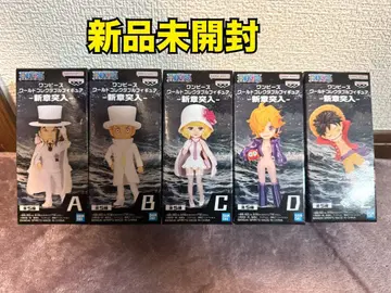 원피스 월드 컬렉터블 피규어 신장 돌입 전 5종