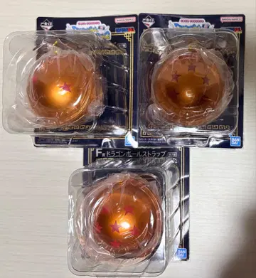 드래곤볼 스트랩 제일복권 F상 3개 세트