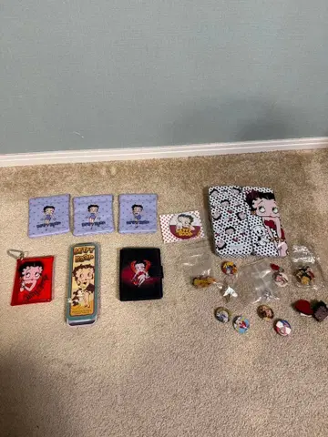 베티짱 여러가지 굿즈 세트