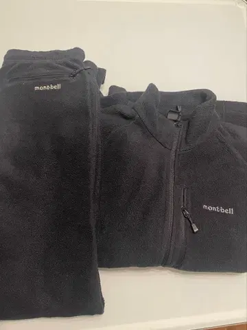montbell 플리스 상하의 세트