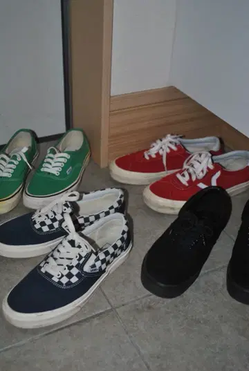 Vans 스니커즈 4켤레 세트