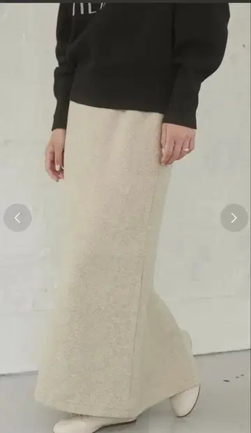 [ 새상품 ] hunch 미니브 롱 스커트 F