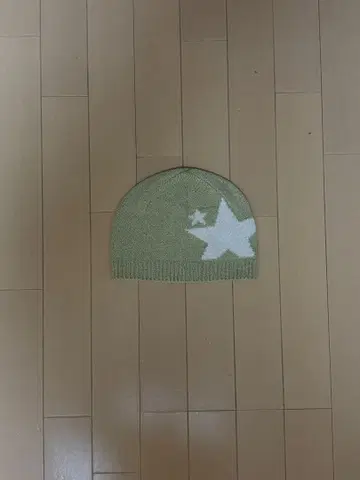 그린 별무늬 한국 비니