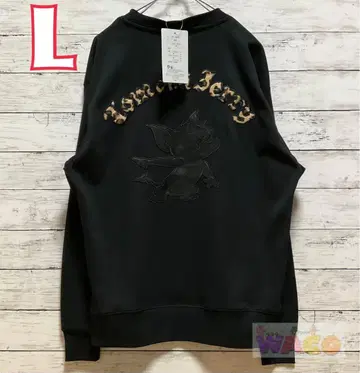 톰과 제리 남성용 트레이닝복 긴팔 표범 무늬 악마 제리 의류