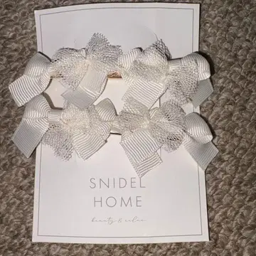 스나이델 홈 5th Anniversary 볼륨 리본 핀