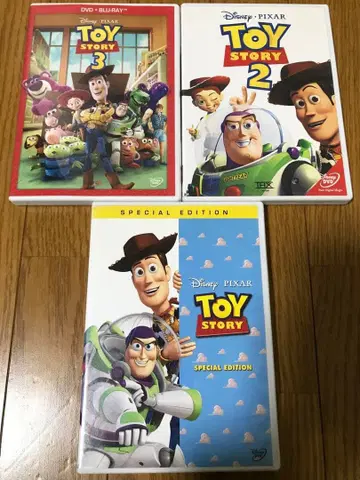 토이 스토리 1~3 DVD 3작품 세트('10 미국)