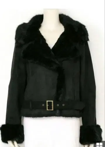 Lily Brown 퍼 무스탕 코트