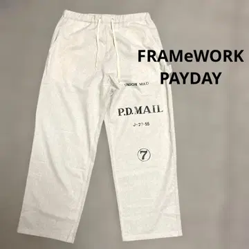 FRAMeWORK PAYDAY 워크 이지 팬츠