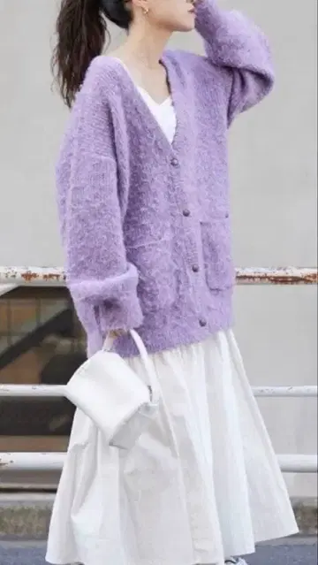 CIAOPANIC TYPY 라벤더 가디건