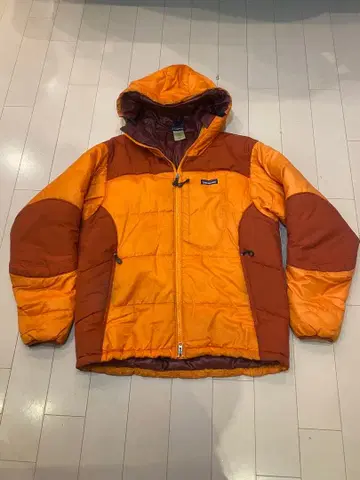 00s Patagonia 더스 파카 오렌지 레어 희귀 다운