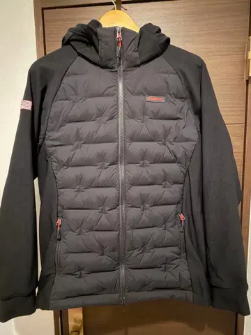 BRIEFING 블랙 하이브리드 다운 L 사이즈