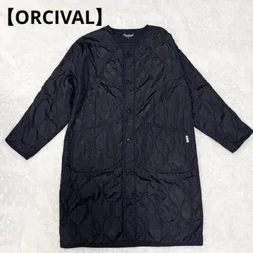 [ 오르치발 ] 근년 퀼팅 코트 자켓 블랙 1 ( S~M )