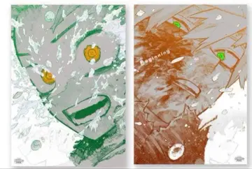 히로아카 원화전 아트 포스터 2장 세트