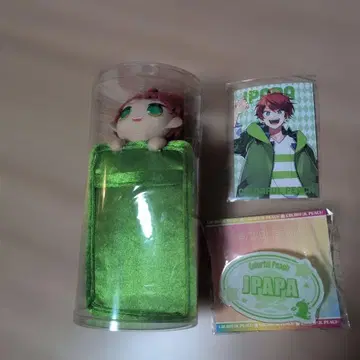 JPAPA 봉제 인형 스티커 세트