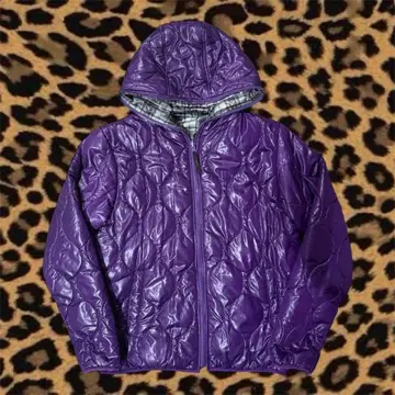 y2k 헤이세이 그런지 archive down jacket purple
