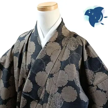 C29 치도리야 기모노 코몬 워셔블 기모노 화학 섬유 오시마 명주풍