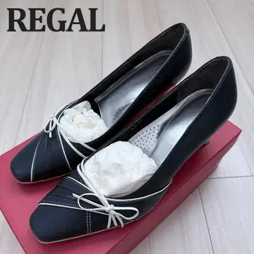 [컨디션 최상] REGAL 리갈 가죽 펌프스 리본 리갈 23cm