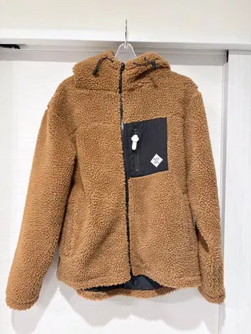 CavariA 브라운 플리스 자켓