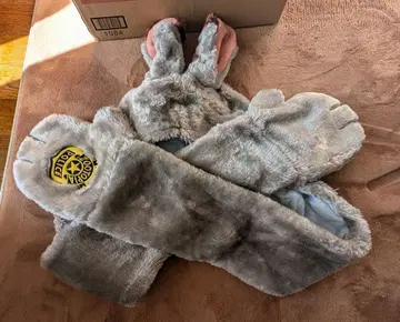 디즈니 주토피아 팬캡 머플러 주디