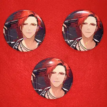 블랙스타 브라스 캔뱃지 2주년 흑요 세트