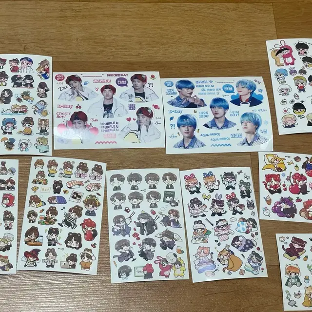 방탄소년단 비공굿 스티커 인스