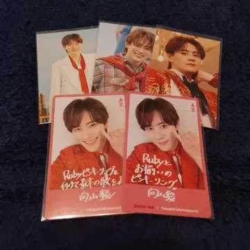 SHOW-WA 무카이야마 타케시 트레이딩 카드 TT 카드 세트