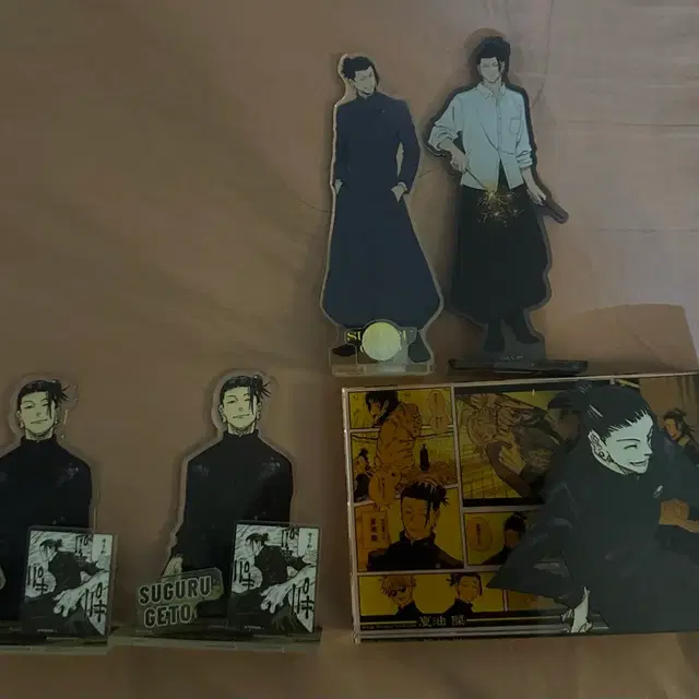 주술회전 게토 스구루 아크릴 스탠드 아크릴 블록 일괄판매