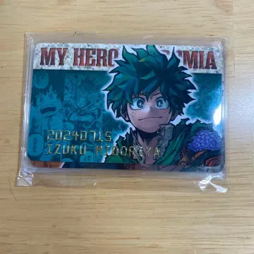 나의 히어로 아카데미아 생일 컬렉션 카드 2024 미개봉
