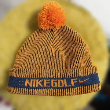 y2k NIKE 비니 폼폼 스트라이프