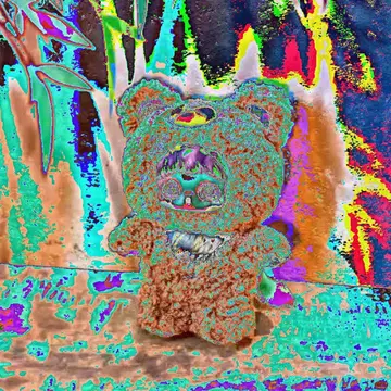 메이메이 다크 포레스트 봉제 인형 곰