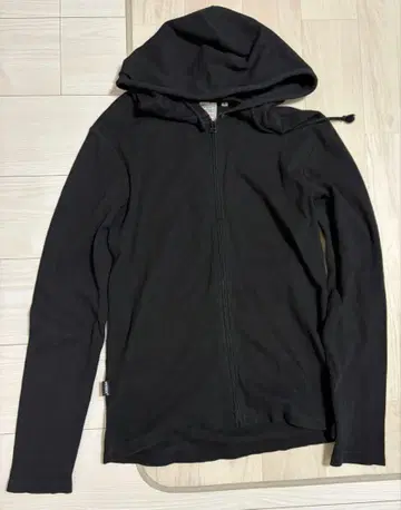 Aviatex USA 블랙 후드 부착 후드티