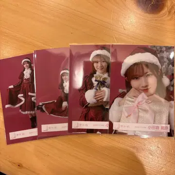 사쿠라자카46 브로마이드 오다쿠라 레이나 산타 의상