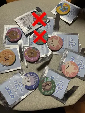 SKZOO 주토피아 캔뱃지 straykids