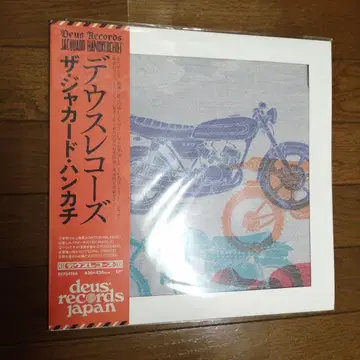 [ 익명 배송 ] deus records 바이크 디자인 손수건