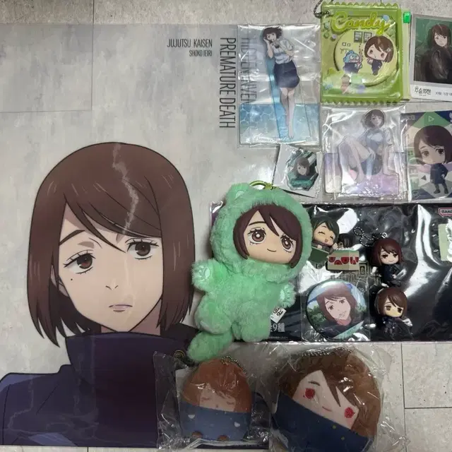 급처) 주술회전 이에이리 쇼코 포스터 eaki 후와 아크릴스탠드 등 양도