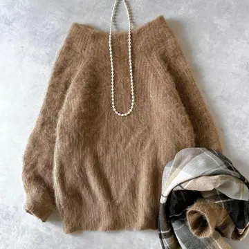 정가 1만 7천 스픽 앤 스팬 보송보송 아제 보틀넥 풀오버