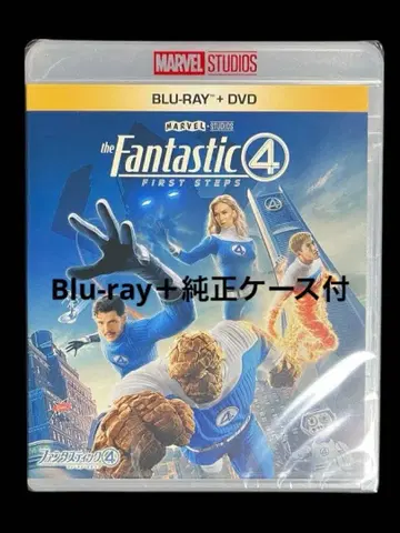 판타스틱 4: 퍼스트 스텝 Blu-ray 블루레이 + 정품 케이스 포함