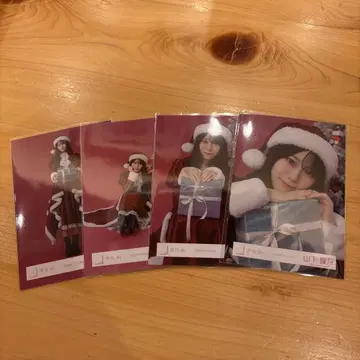 사카즈케46 브로마이드 야마시타 시즈키 산타 의상