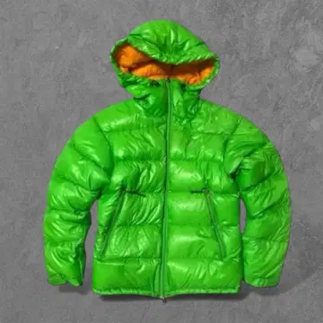 MOUNTAINEQUIPMENT 다운 자켓 짧은 기장 해외 보이 그린