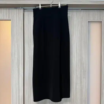 NOBLE 저지 라이크 타이트 스커트 블랙 36