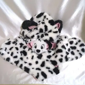 디즈니 101마리 강아지 팬캡 패스 케이스 모자 장갑